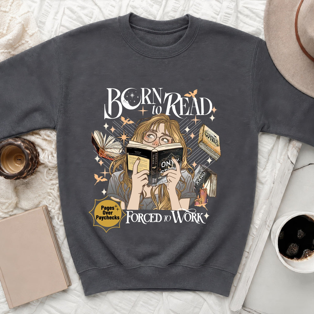 FW Born to Read Sweatshirt