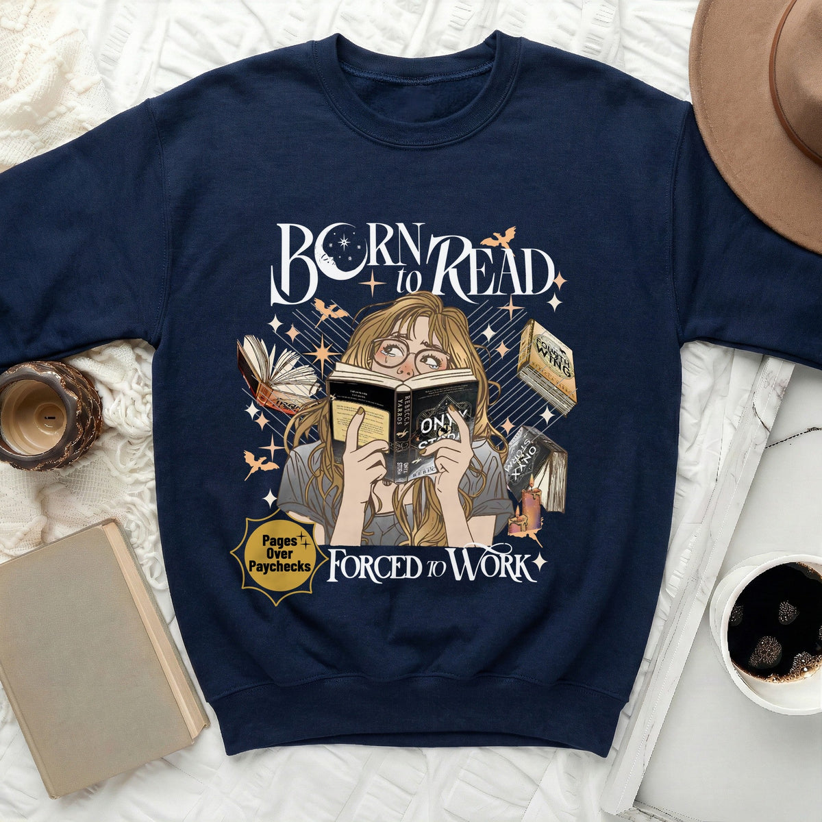 FW Born to Read Sweatshirt