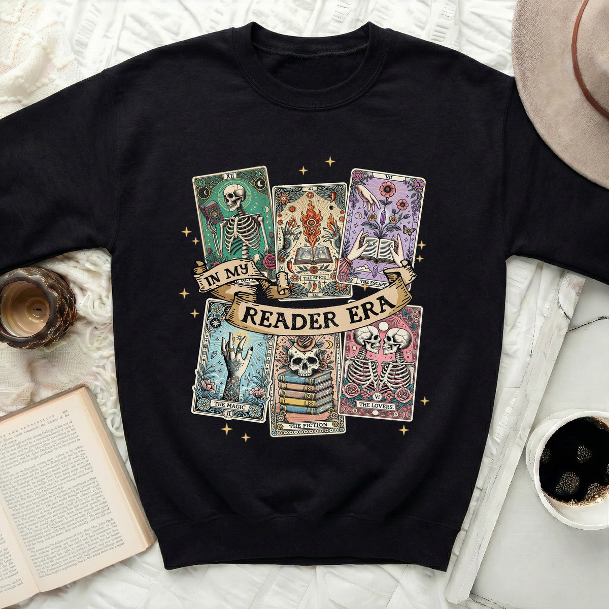 Halloween Tarot Book Club Sweatshirt