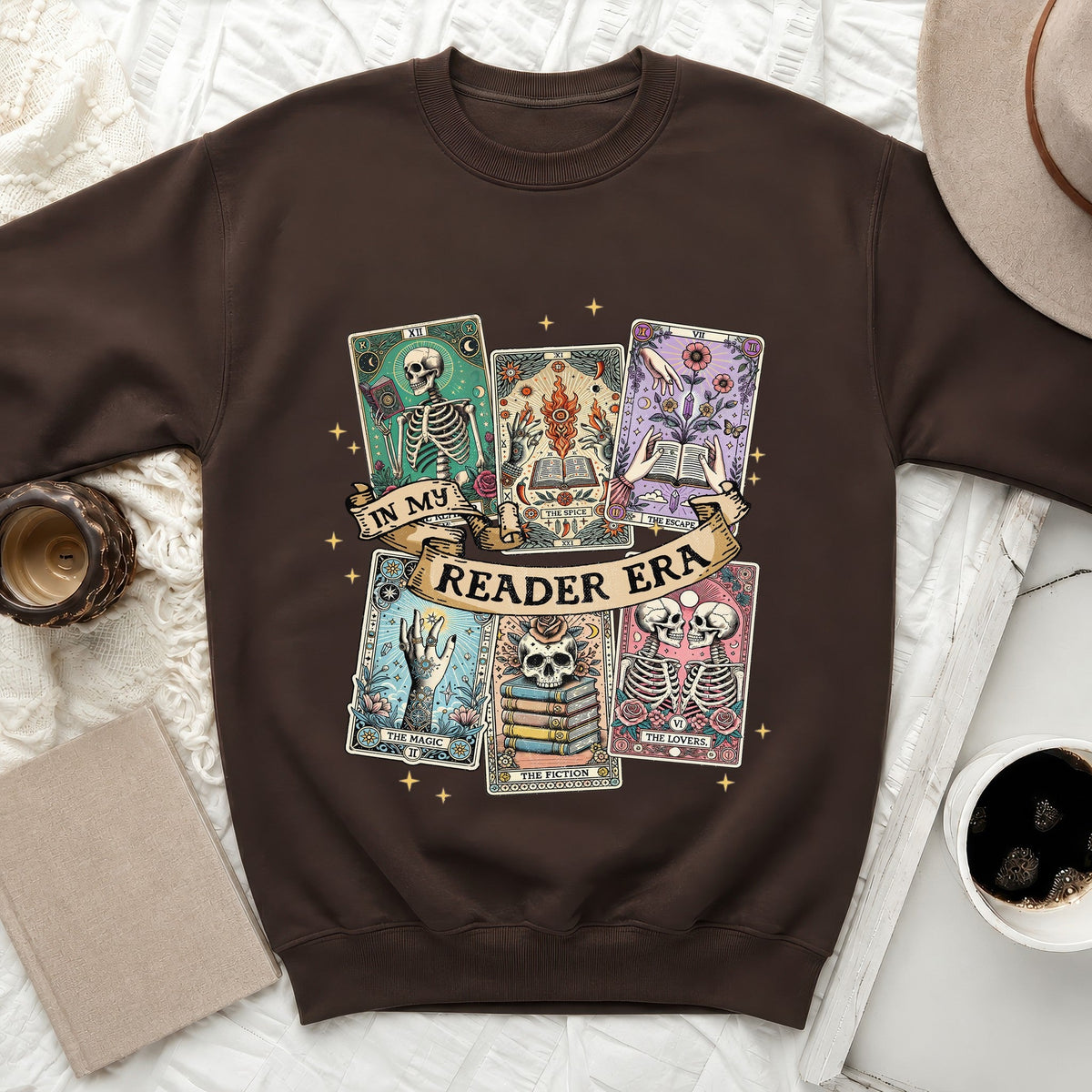 Halloween Tarot Book Club Sweatshirt