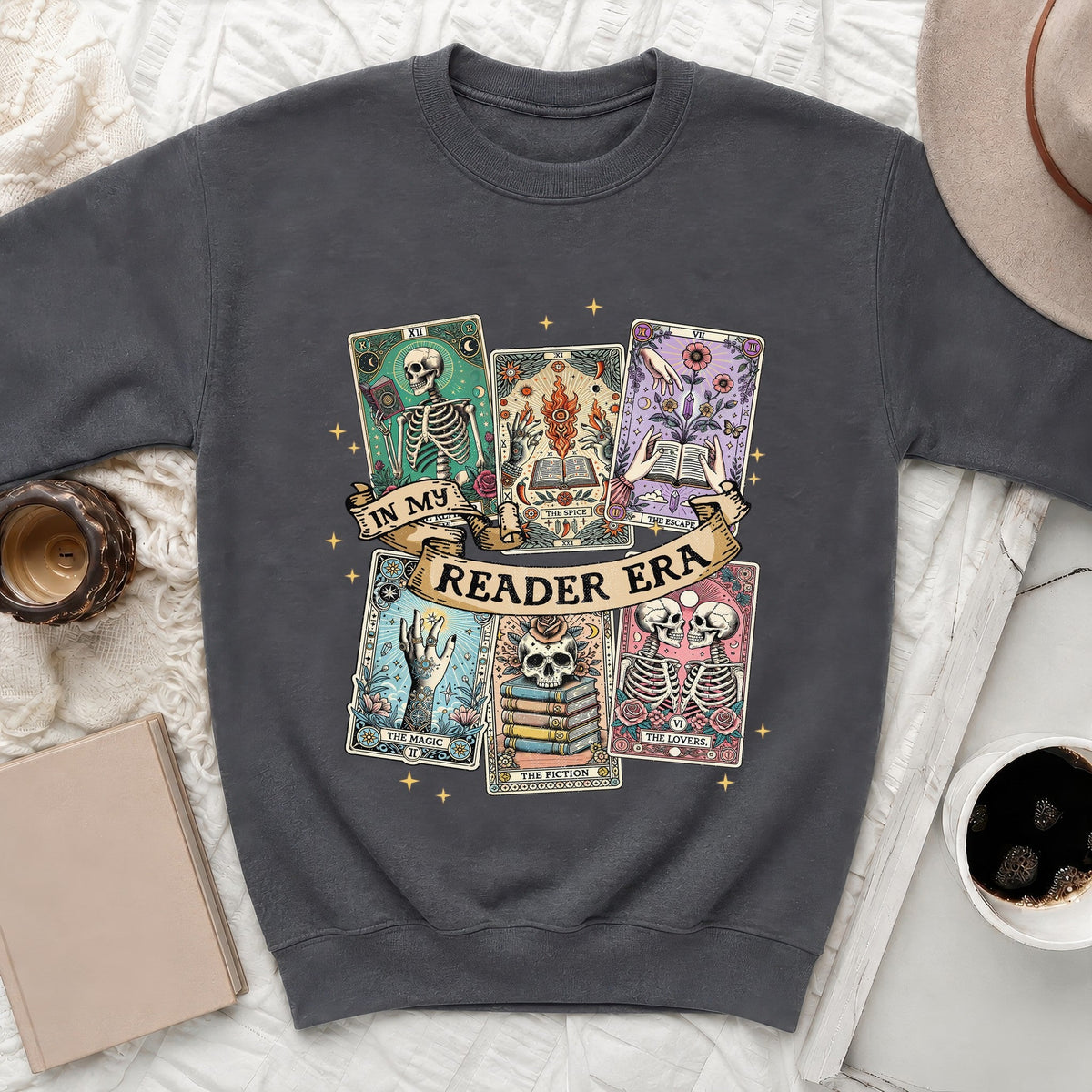Halloween Tarot Book Club Sweatshirt