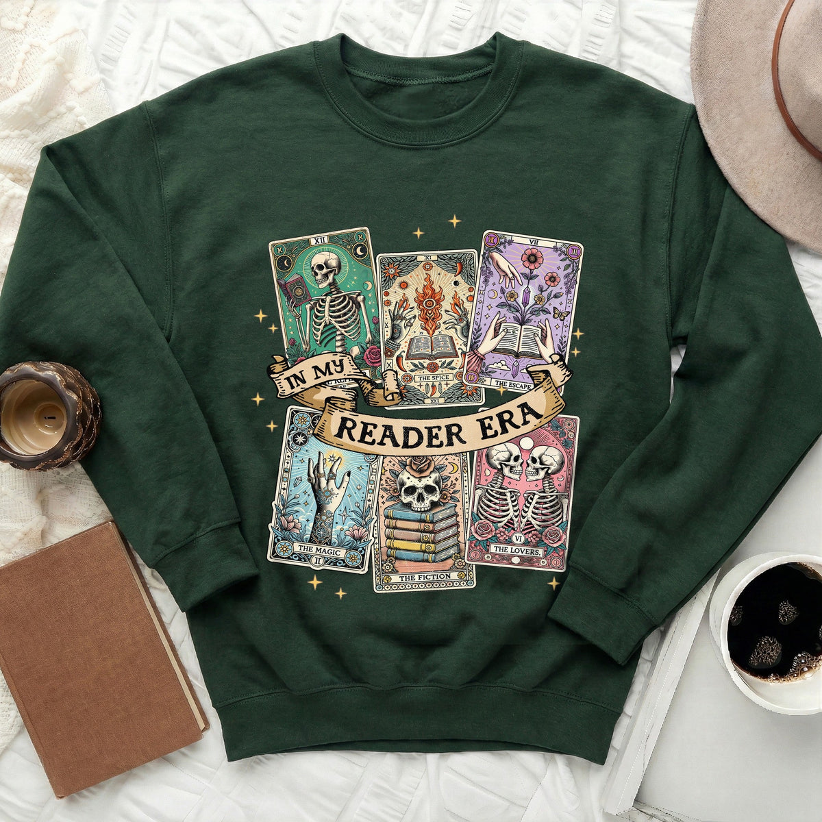 Halloween Tarot Book Club Sweatshirt