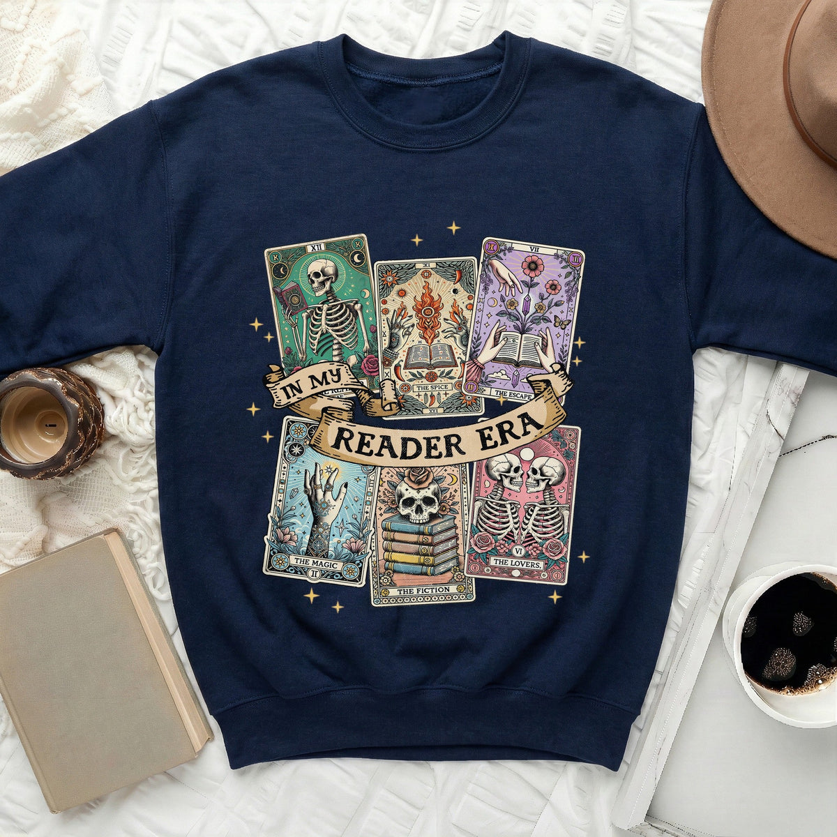 Halloween Tarot Book Club Sweatshirt