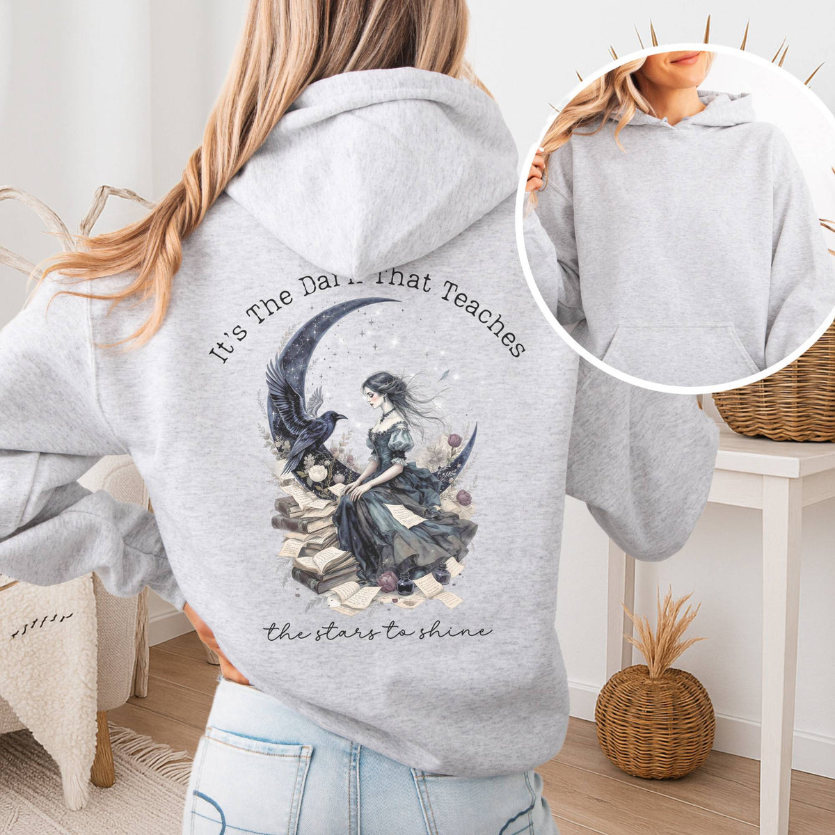 It's the Dark That Teaches the Stars to Shine Poe Inspired Hoodie