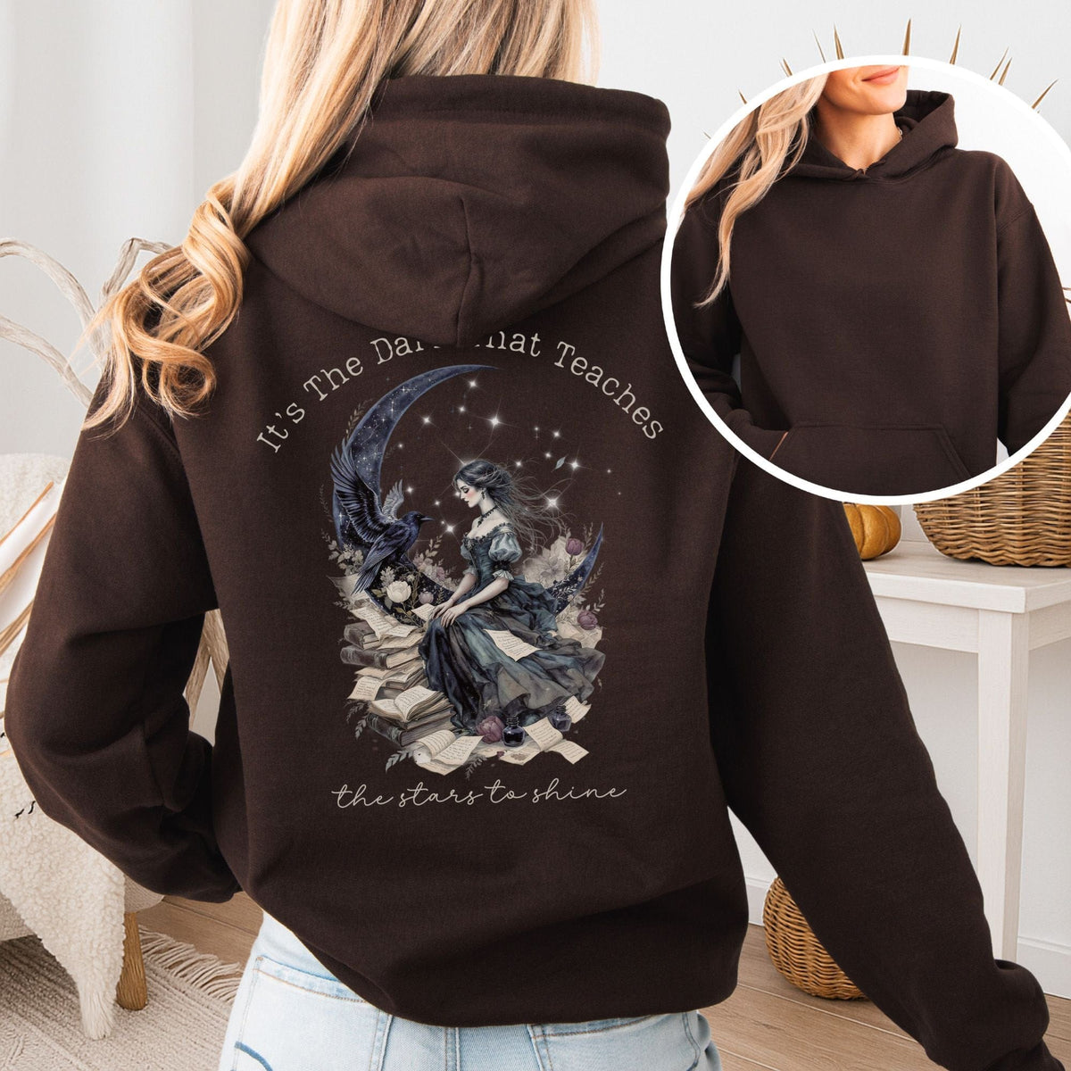 It's the Dark That Teaches the Stars to Shine Poe Inspired Hoodie