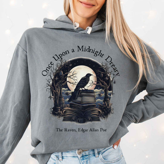 Once Upon a Midnight Dreary Hoodie