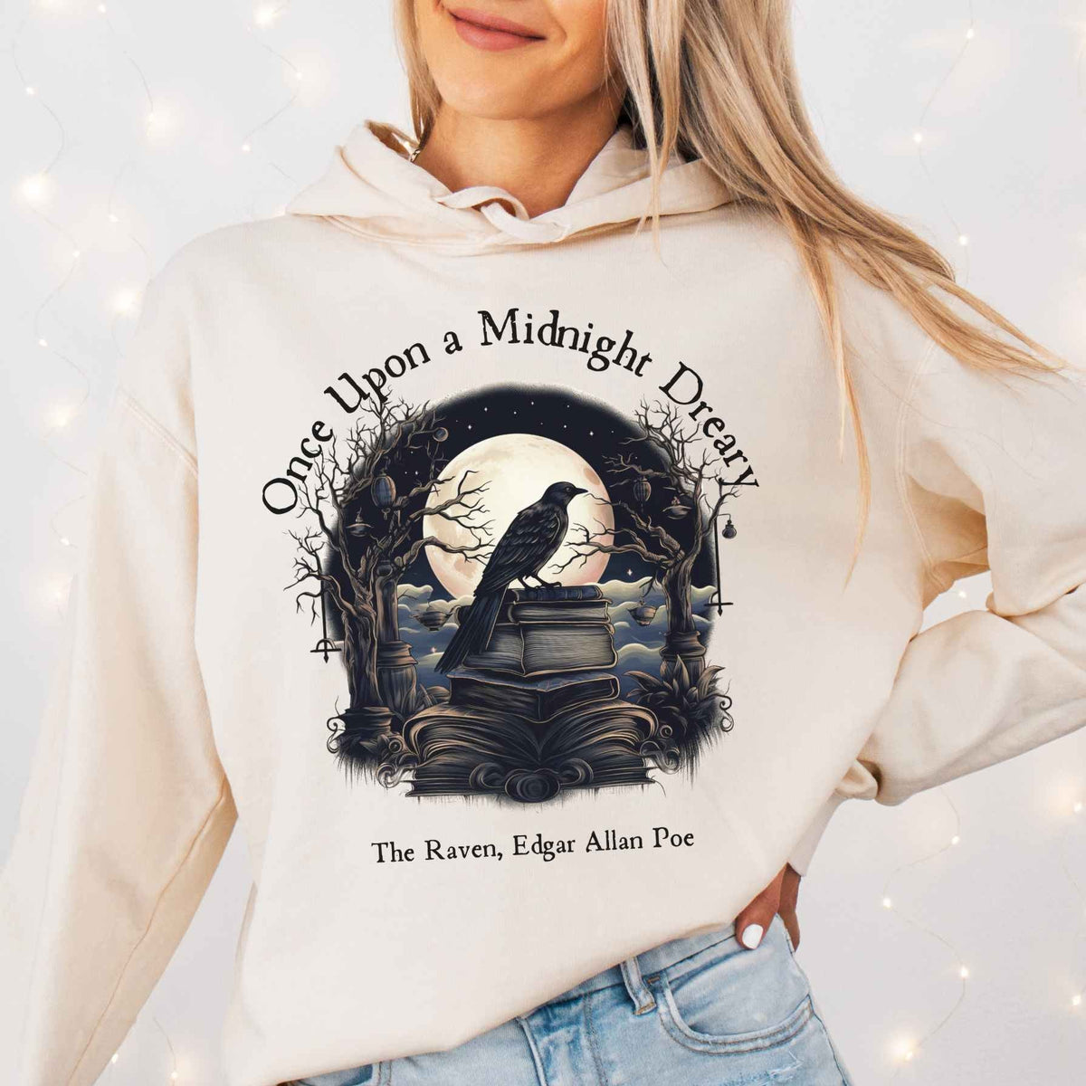 Once Upon a Midnight Dreary Hoodie
