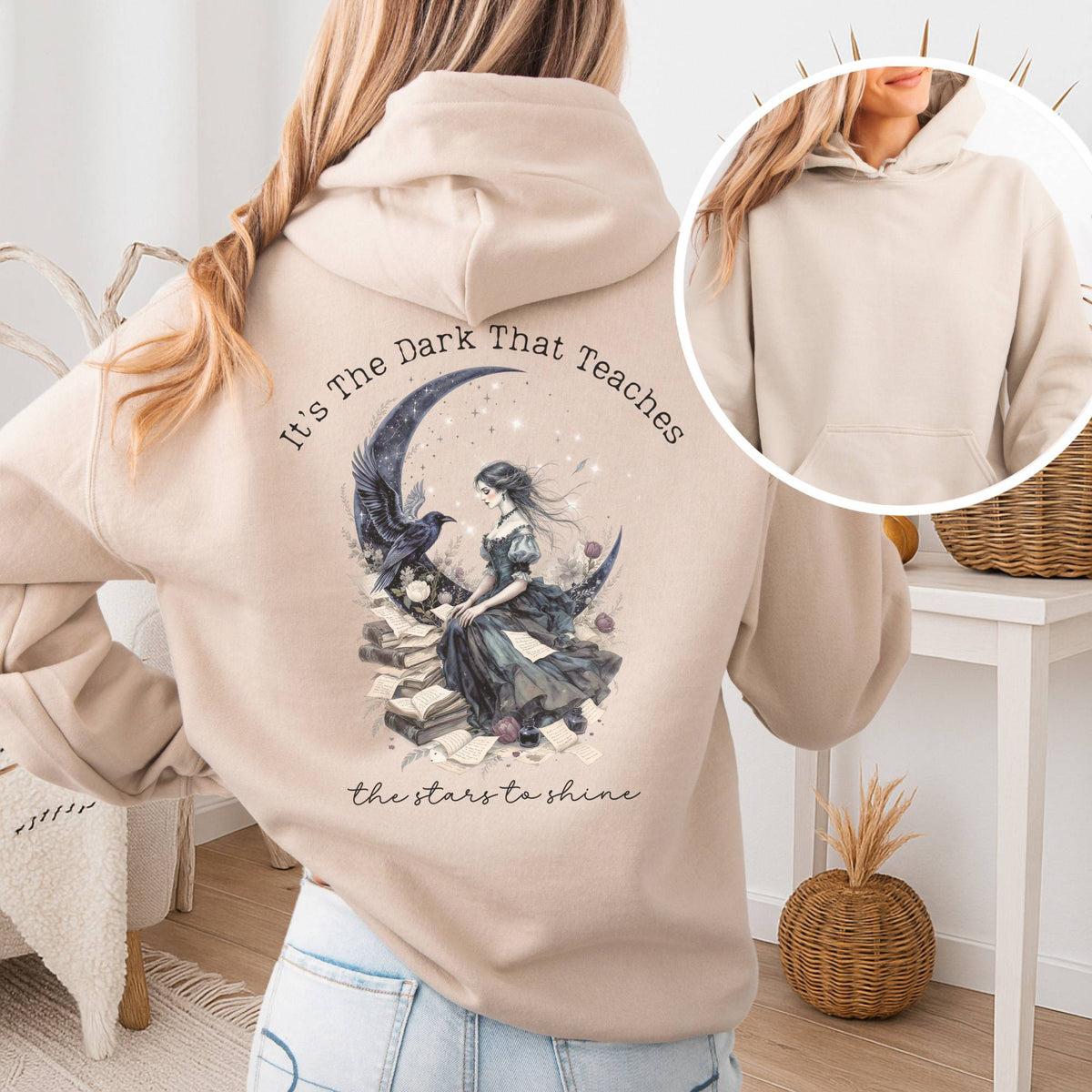 It's the Dark That Teaches the Stars to Shine Poe Inspired Hoodie