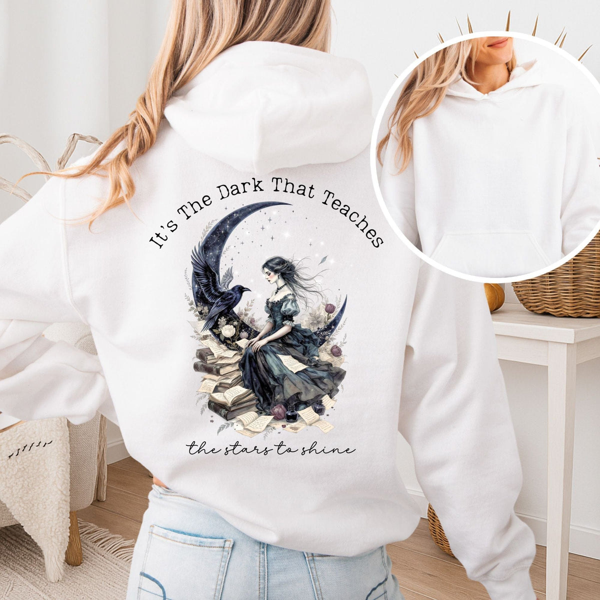 It's the Dark That Teaches the Stars to Shine Poe Inspired Hoodie