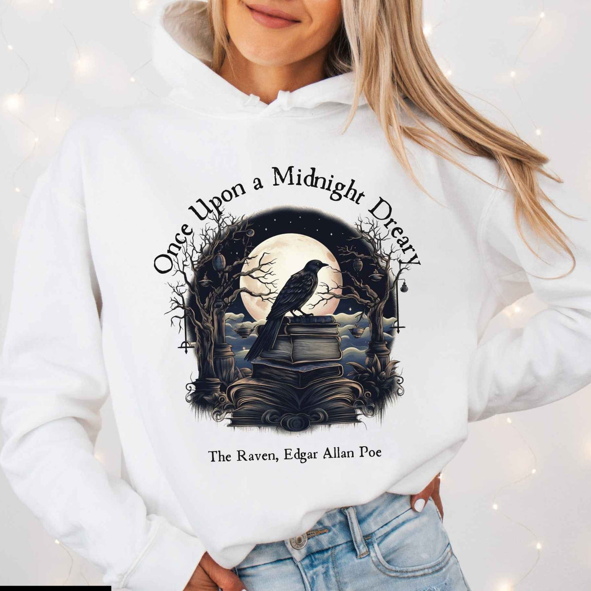 Once Upon a Midnight Dreary Hoodie