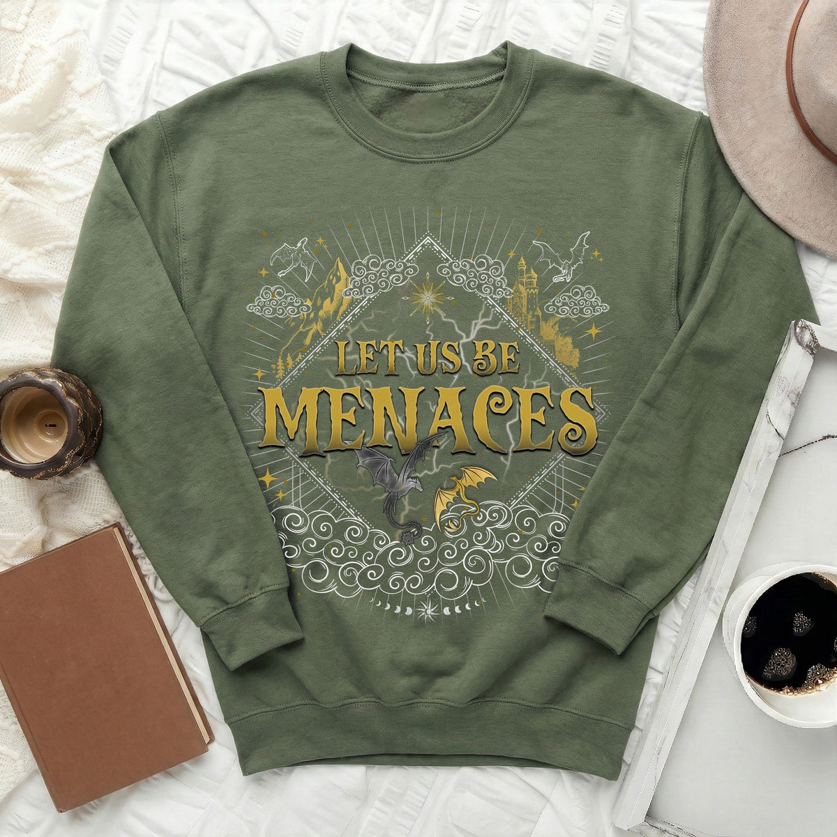 Let Us Be Menaces Sweatshirt