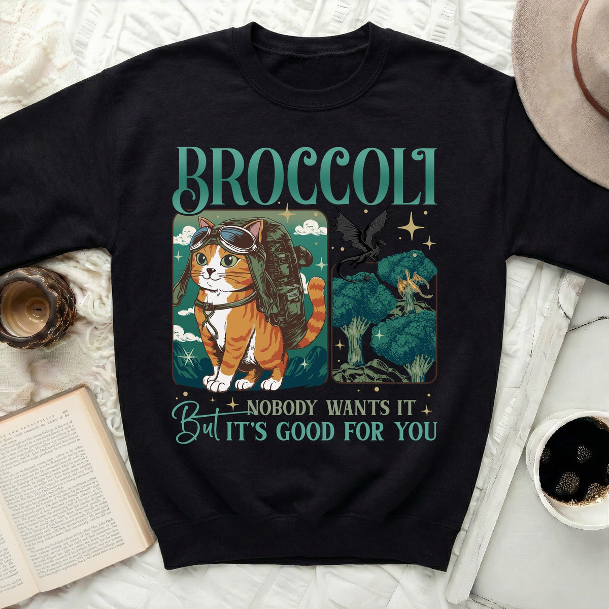 Nobody Wants Broccoli Sweatshirt