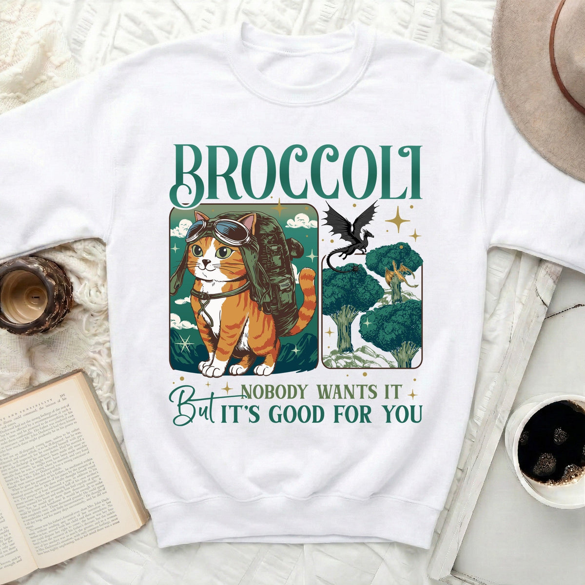 Nobody Wants Broccoli Sweatshirt
