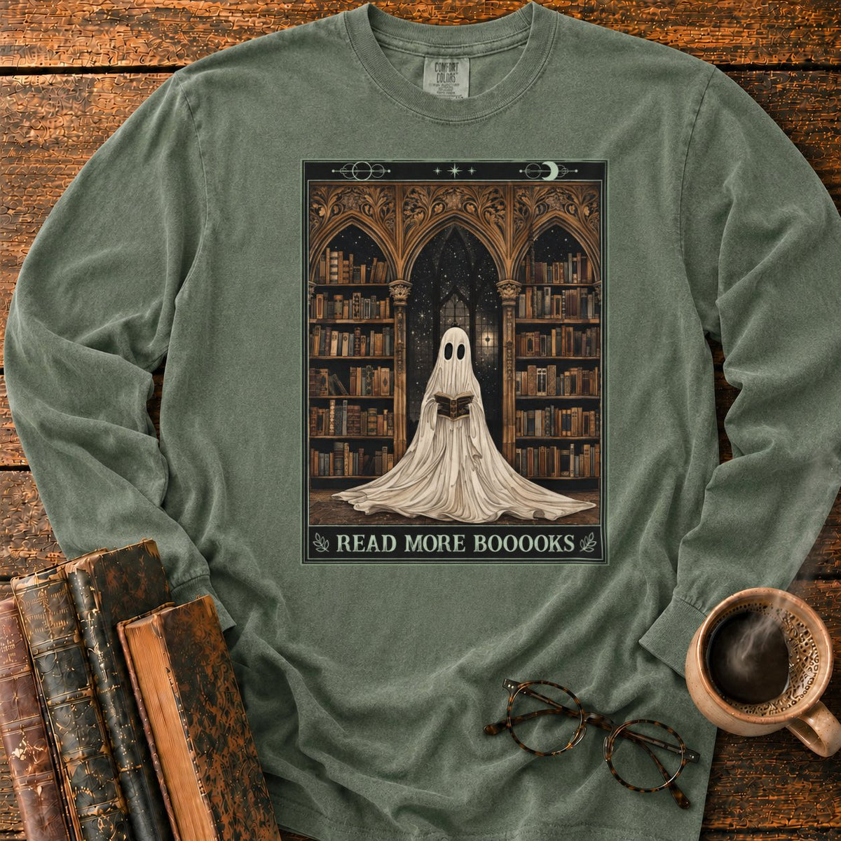 Read More Booooks LS T-Shirt in Hemp – BooksThreads