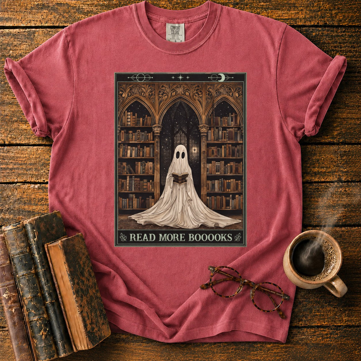 Read More Booooks T-Shirt in Watermelon – BooksThreads