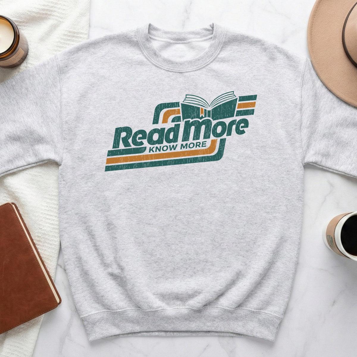 Read More Retro Paperback Sweatshirt