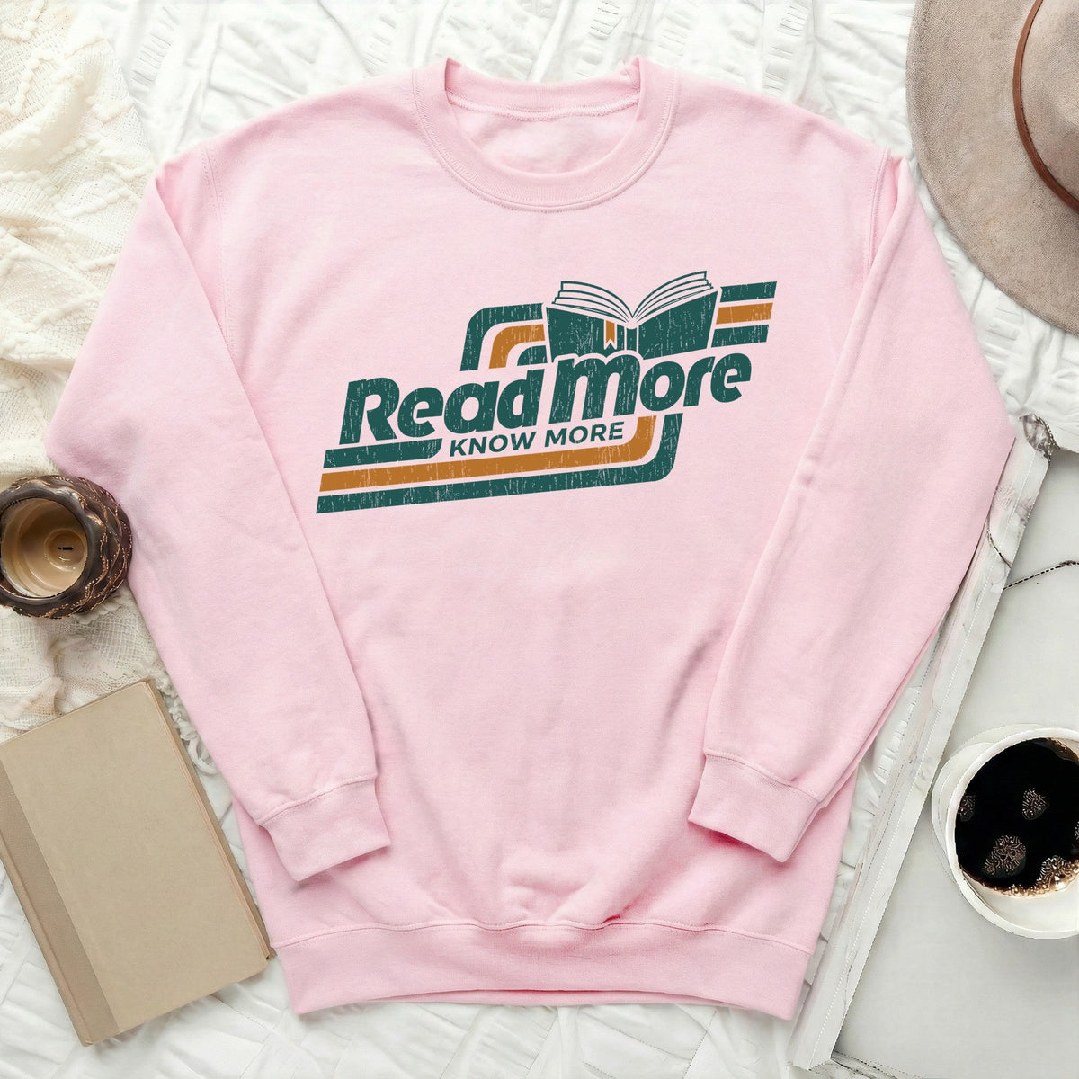 Read More Retro Paperback Sweatshirt