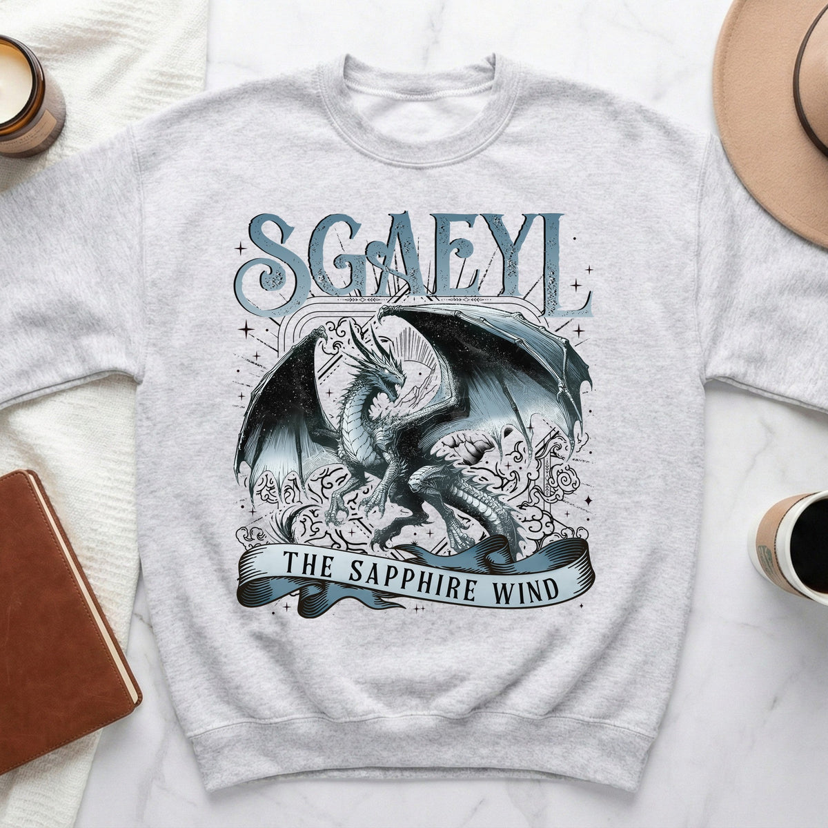 Sgaeyl The Sapphire Wind Sweatshirt