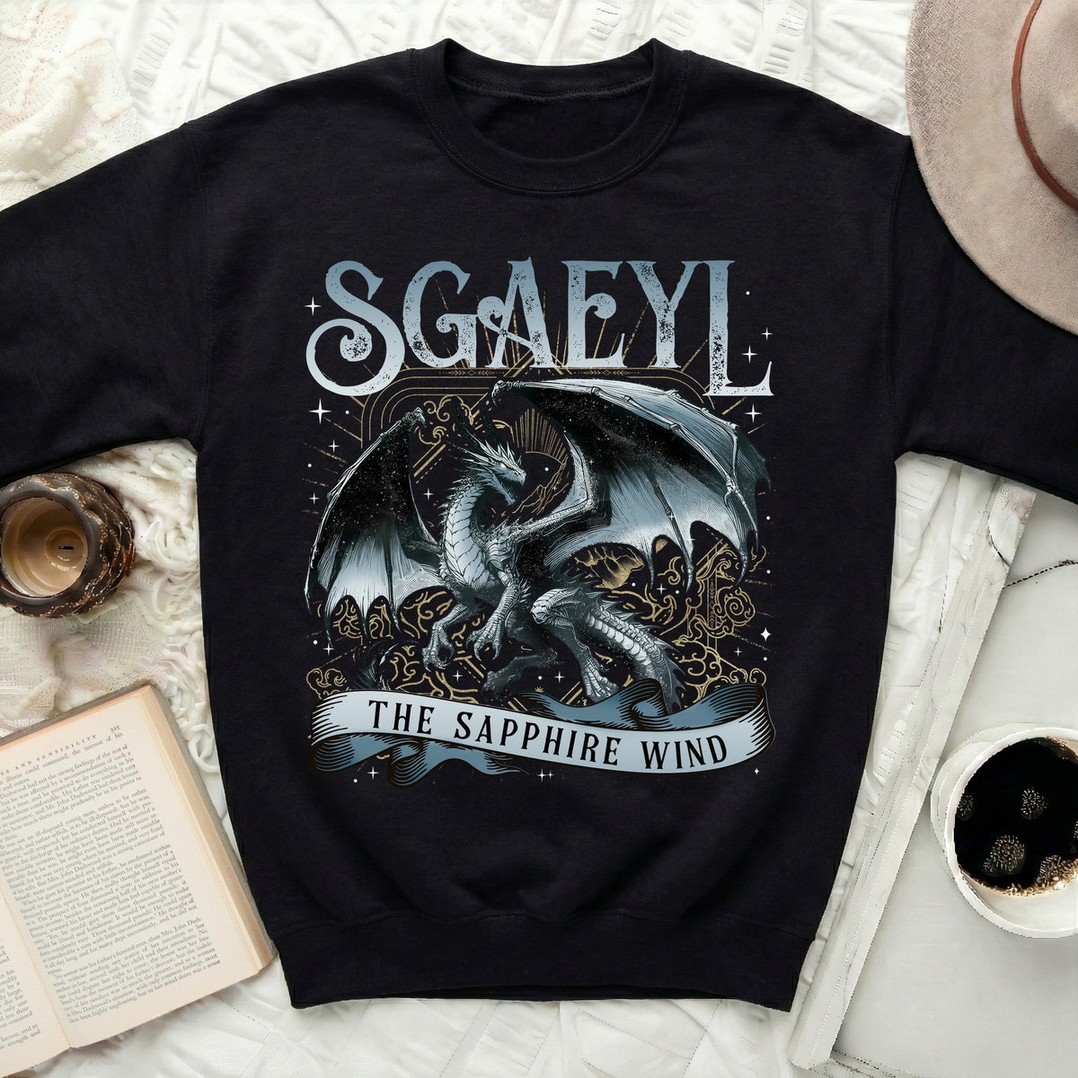 Sgaeyl The Sapphire Wind Sweatshirt