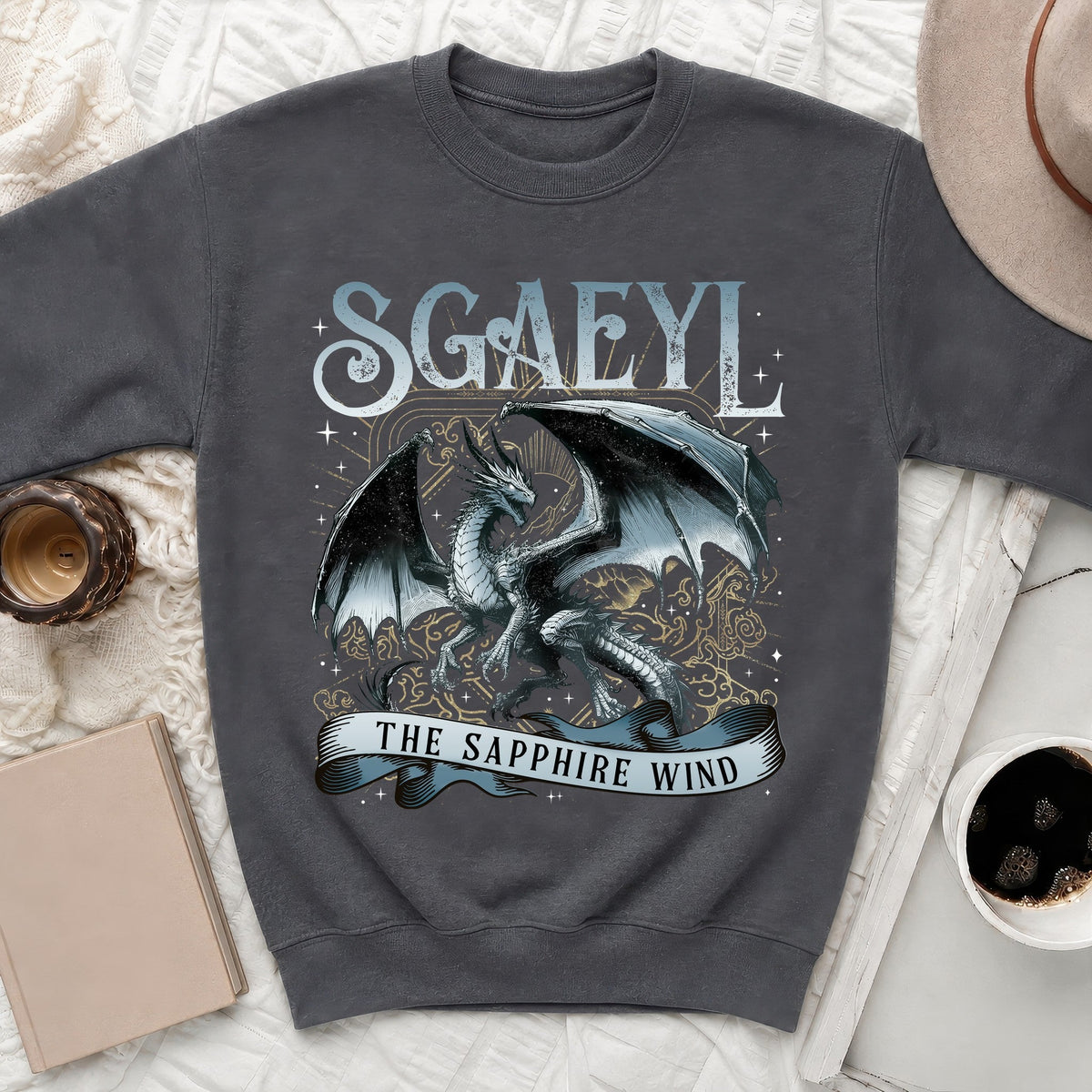 Sgaeyl The Sapphire Wind Sweatshirt