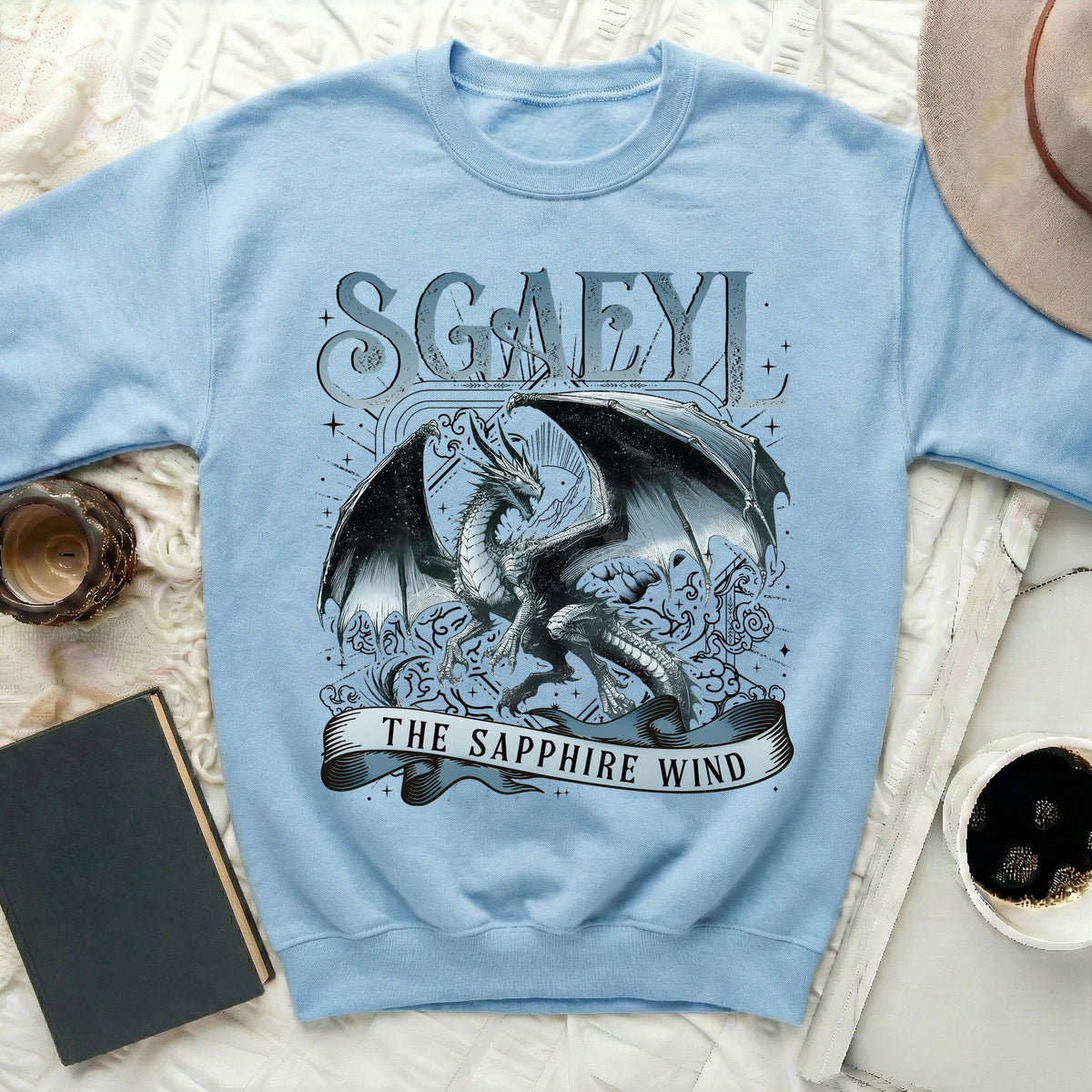 Sgaeyl The Sapphire Wind Sweatshirt