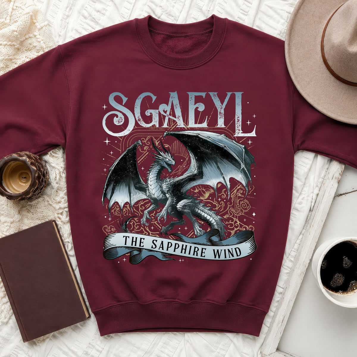 Sgaeyl The Sapphire Wind Sweatshirt
