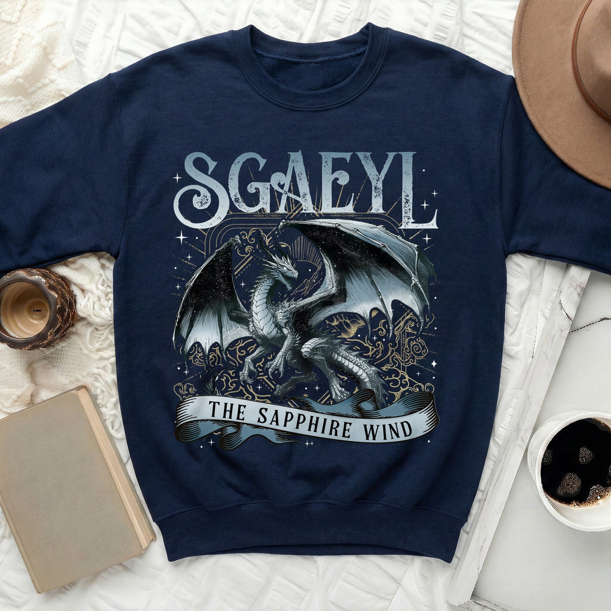 Sgaeyl The Sapphire Wind Sweatshirt