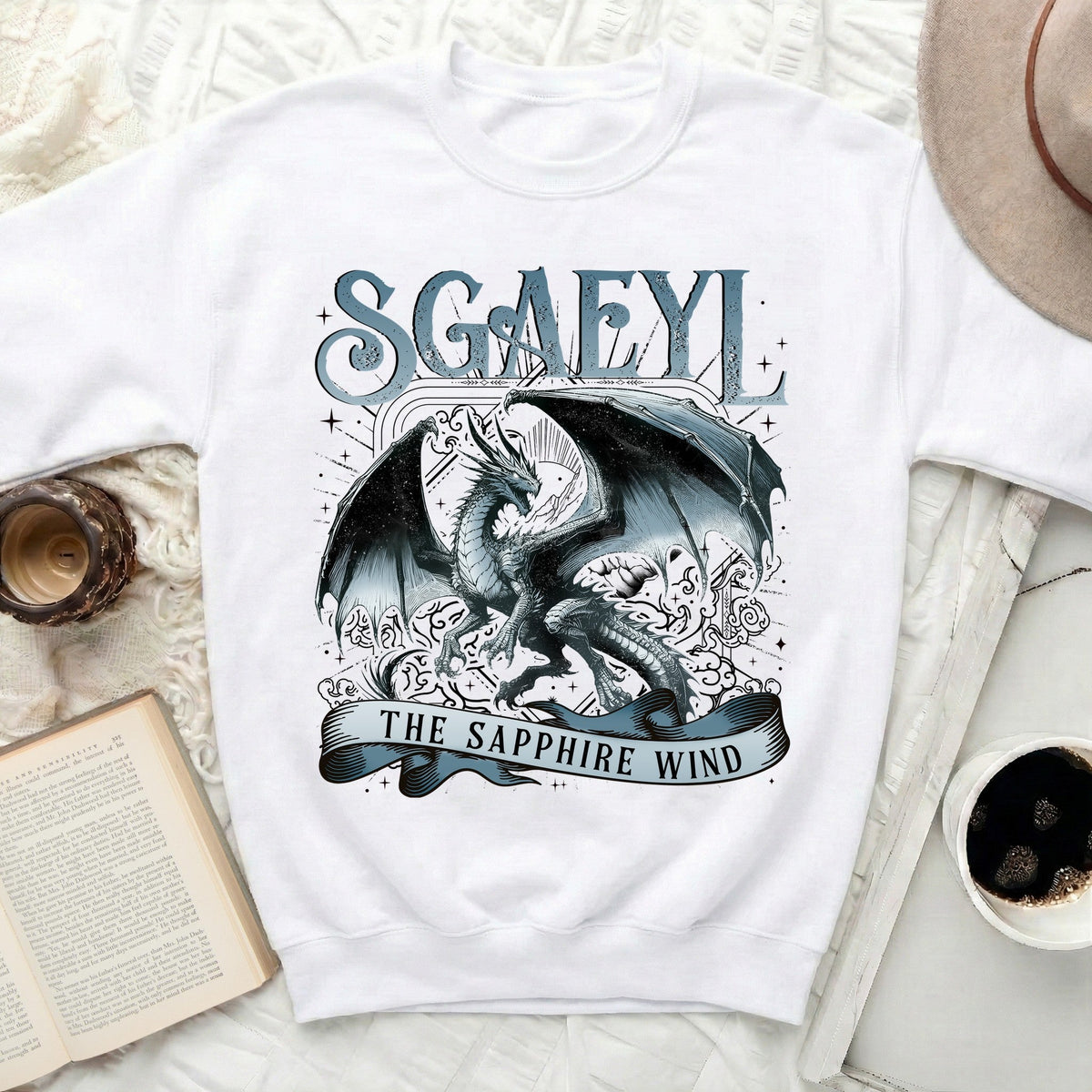 Sgaeyl The Sapphire Wind Sweatshirt