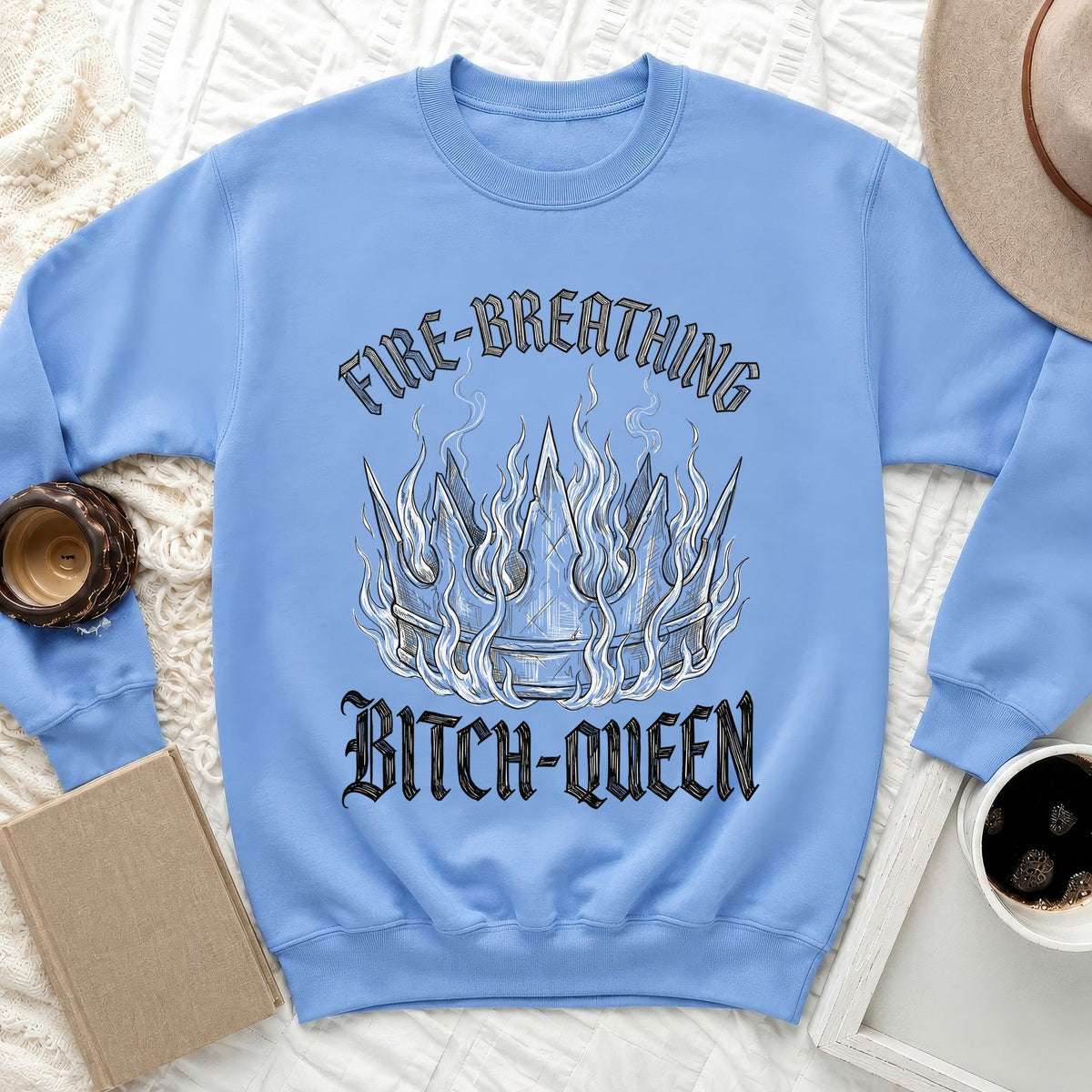 Sketch Bitch-Queen Sweatshirt