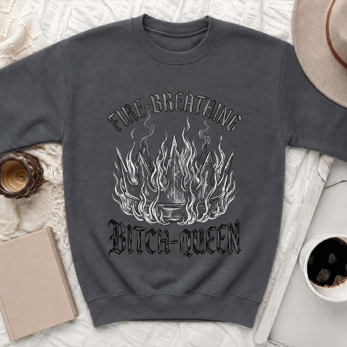 Sketch Bitch-Queen Sweatshirt