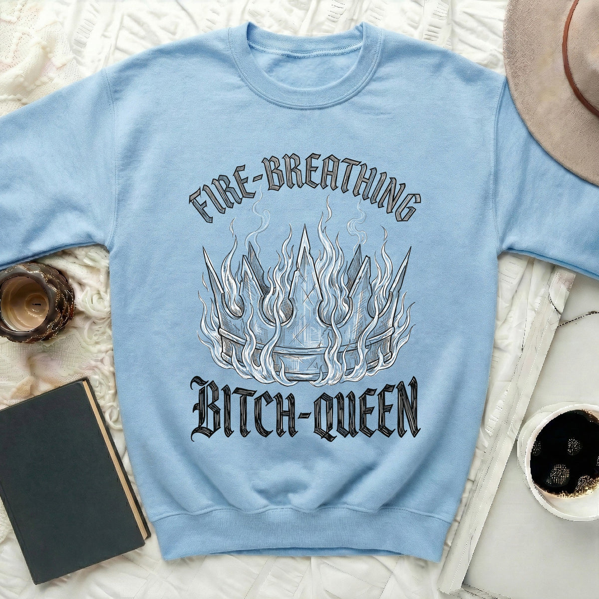 Sketch Bitch-Queen Sweatshirt