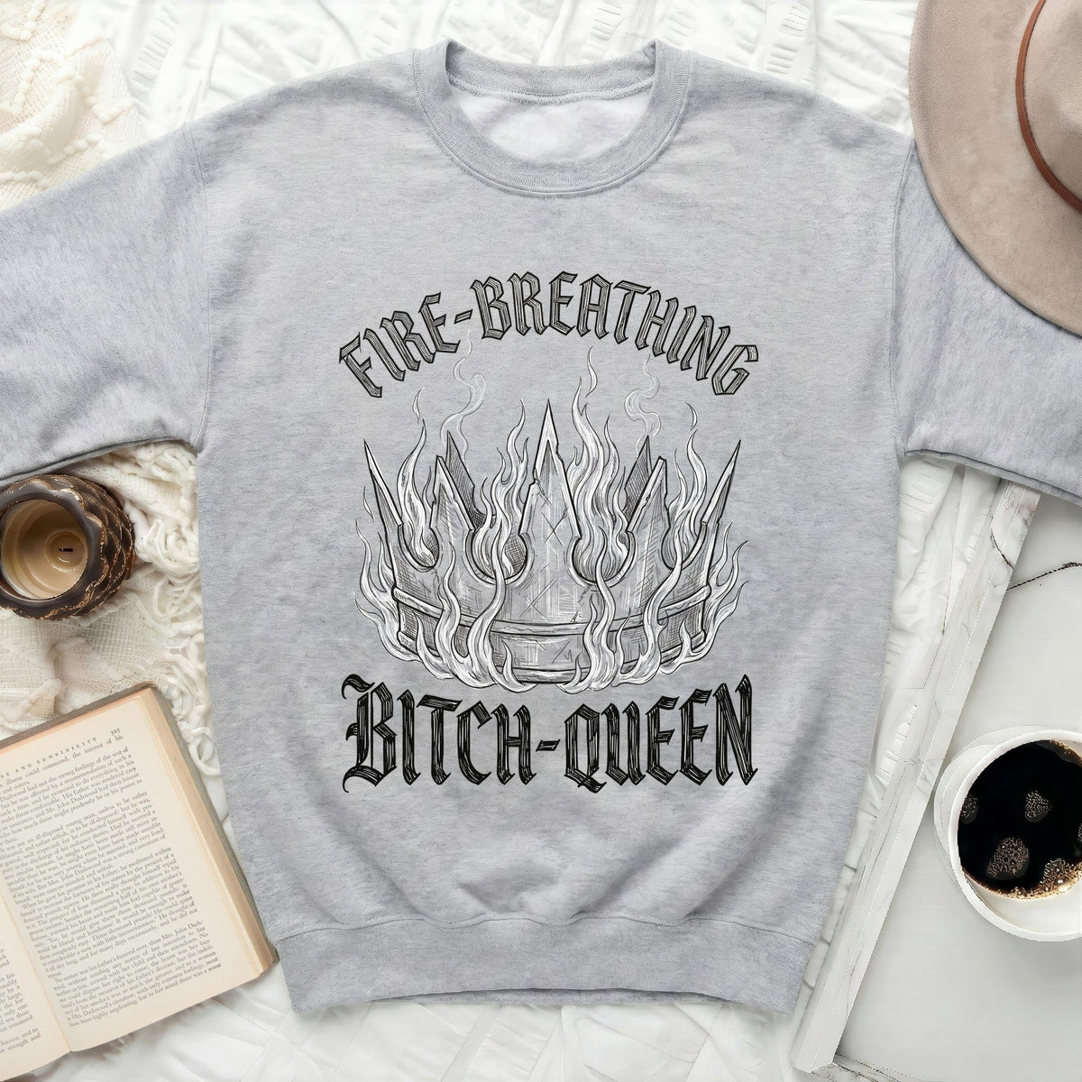 Sketch Bitch-Queen Sweatshirt