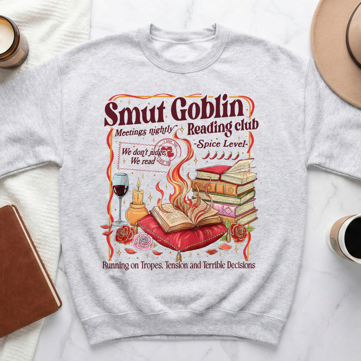 Smut Goblin Reading Club Sweatshirt