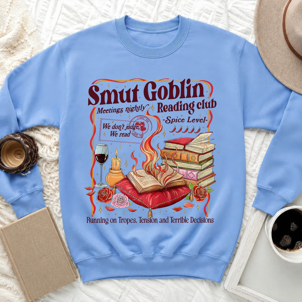 Smut Goblin Reading Club Sweatshirt