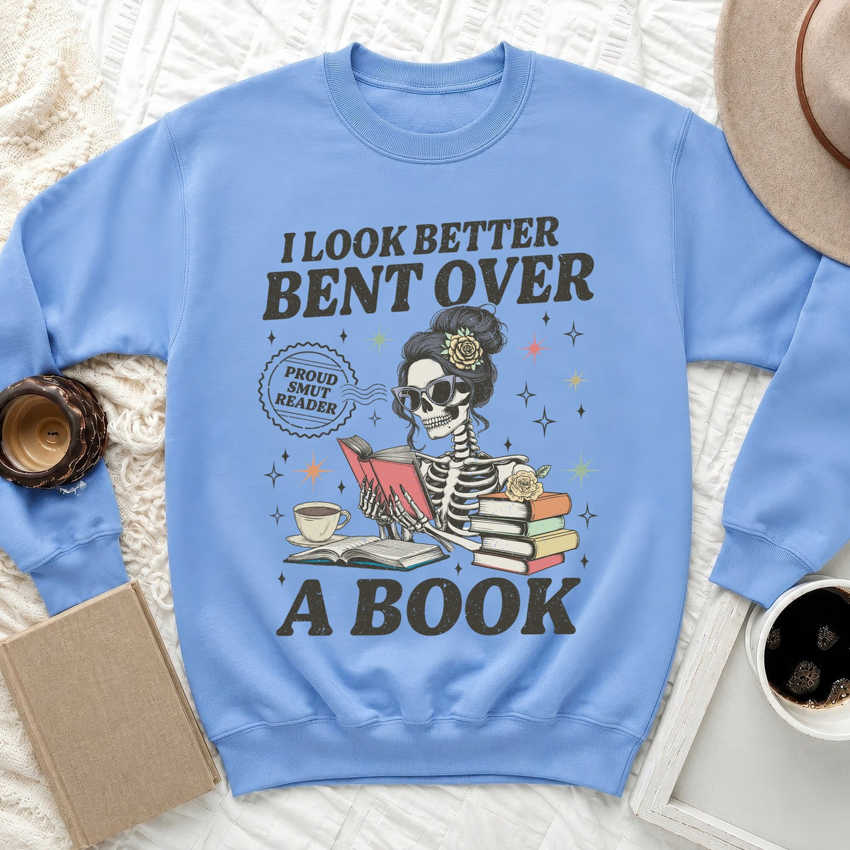 Smut Reader Skeleton Sweatshirt
