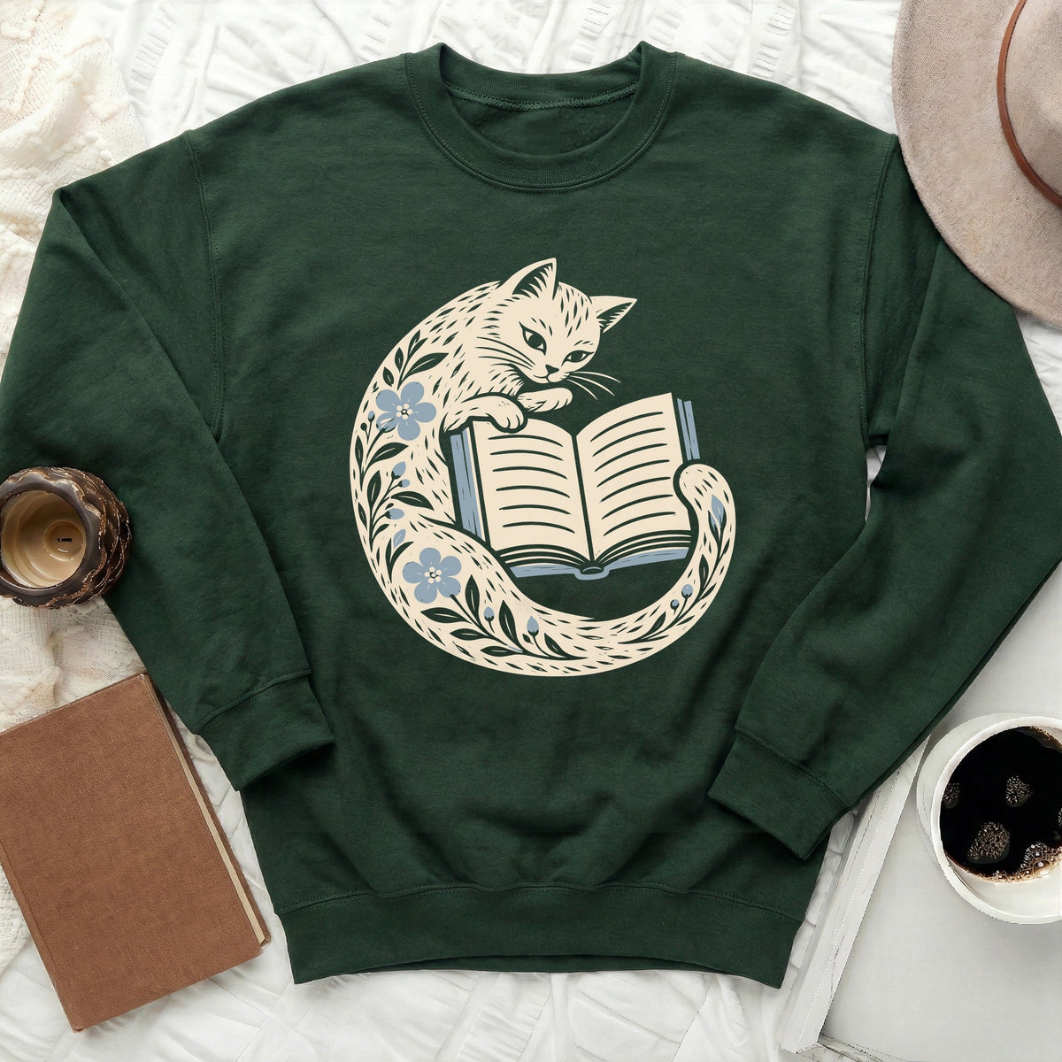 Storybook Cat Sweatshirt