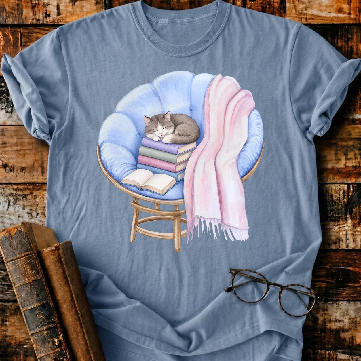 Tabby Cat Sleep T-Shirt