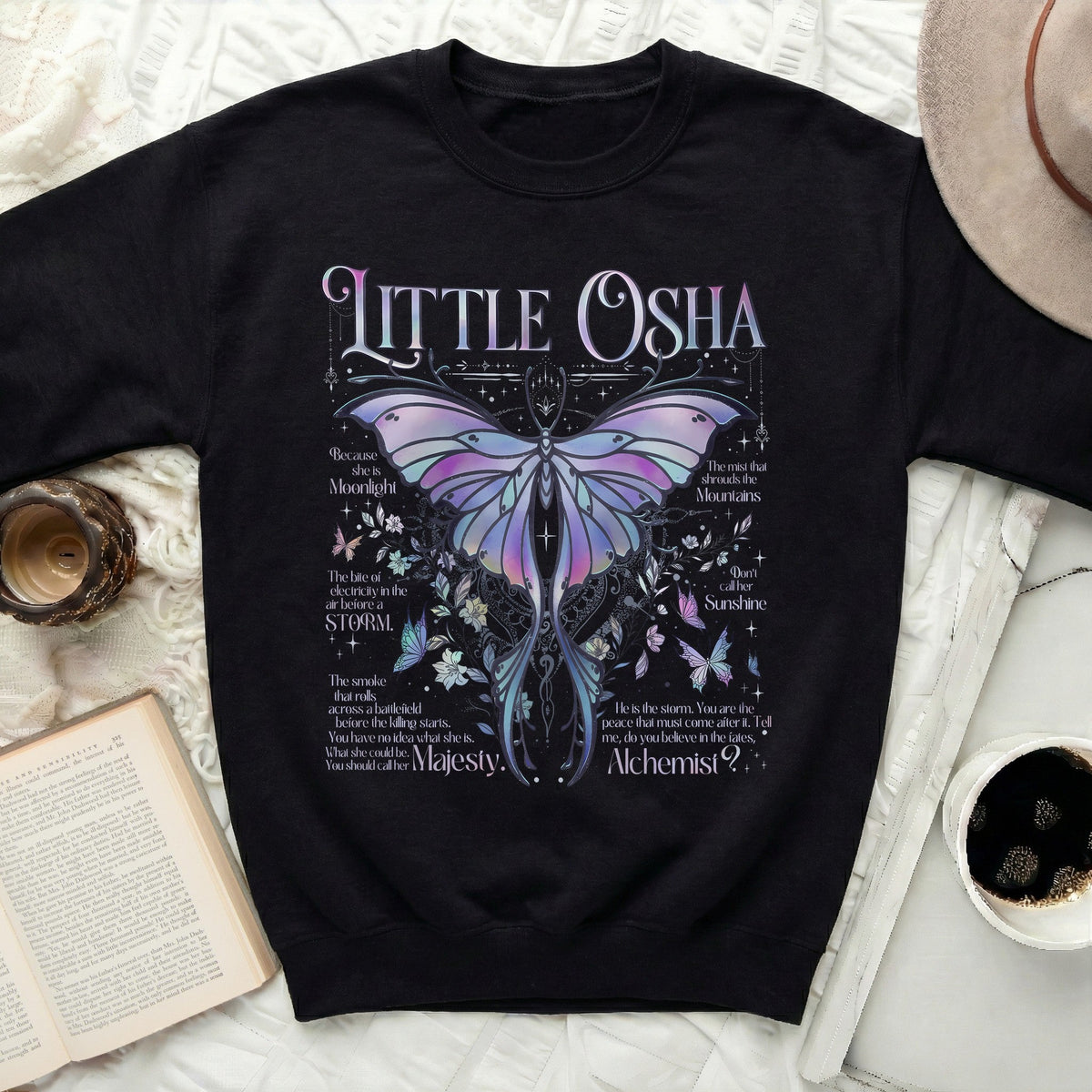 The Butterfly of Storm & Moonlight Sweatshirt