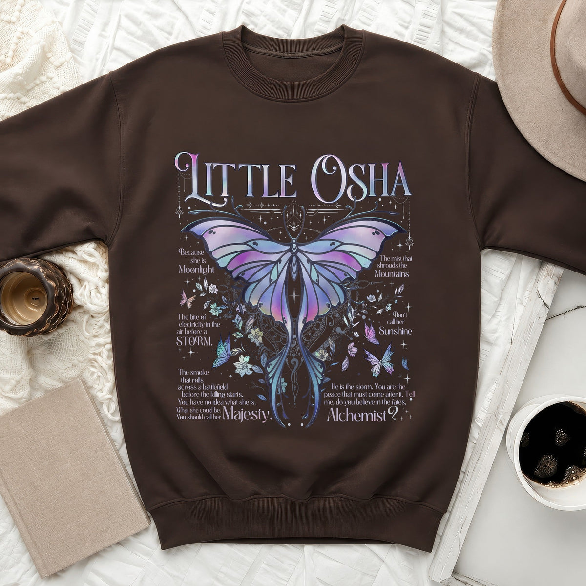 The Butterfly of Storm & Moonlight Sweatshirt