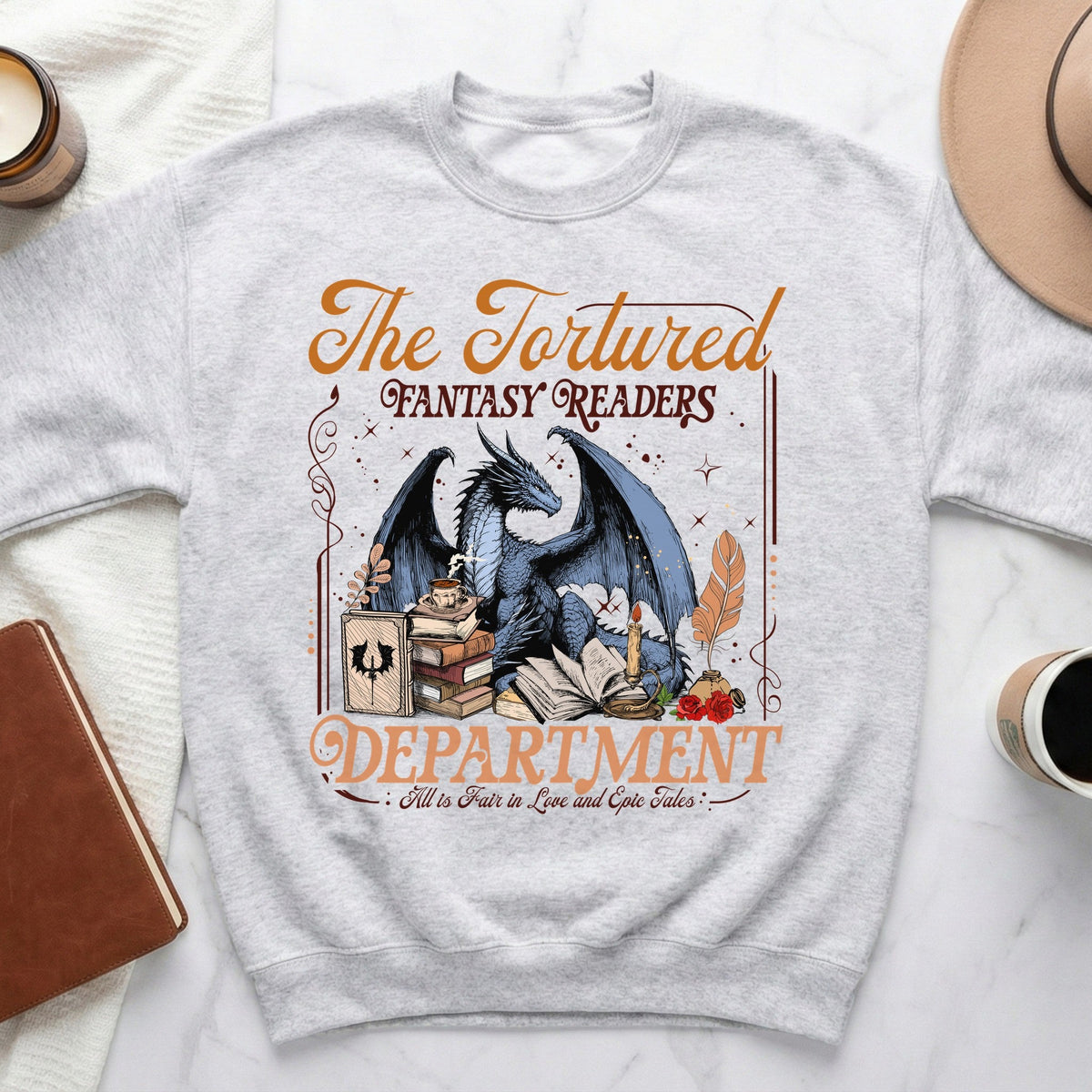 Tortured Fantasy Readers Sweatshirt