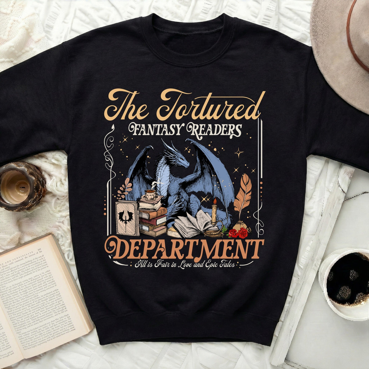 Tortured Fantasy Readers Sweatshirt