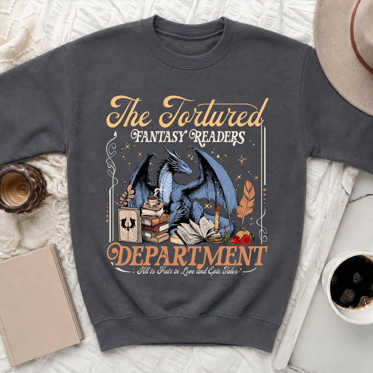 Tortured Fantasy Readers Sweatshirt
