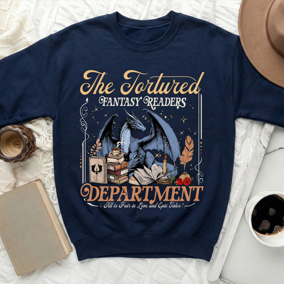 Tortured Fantasy Readers Sweatshirt