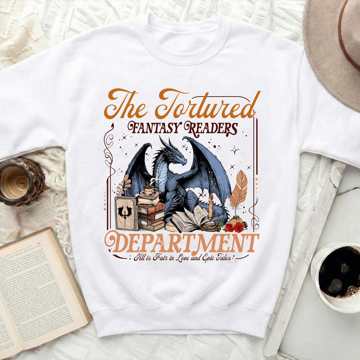 Tortured Fantasy Readers Sweatshirt