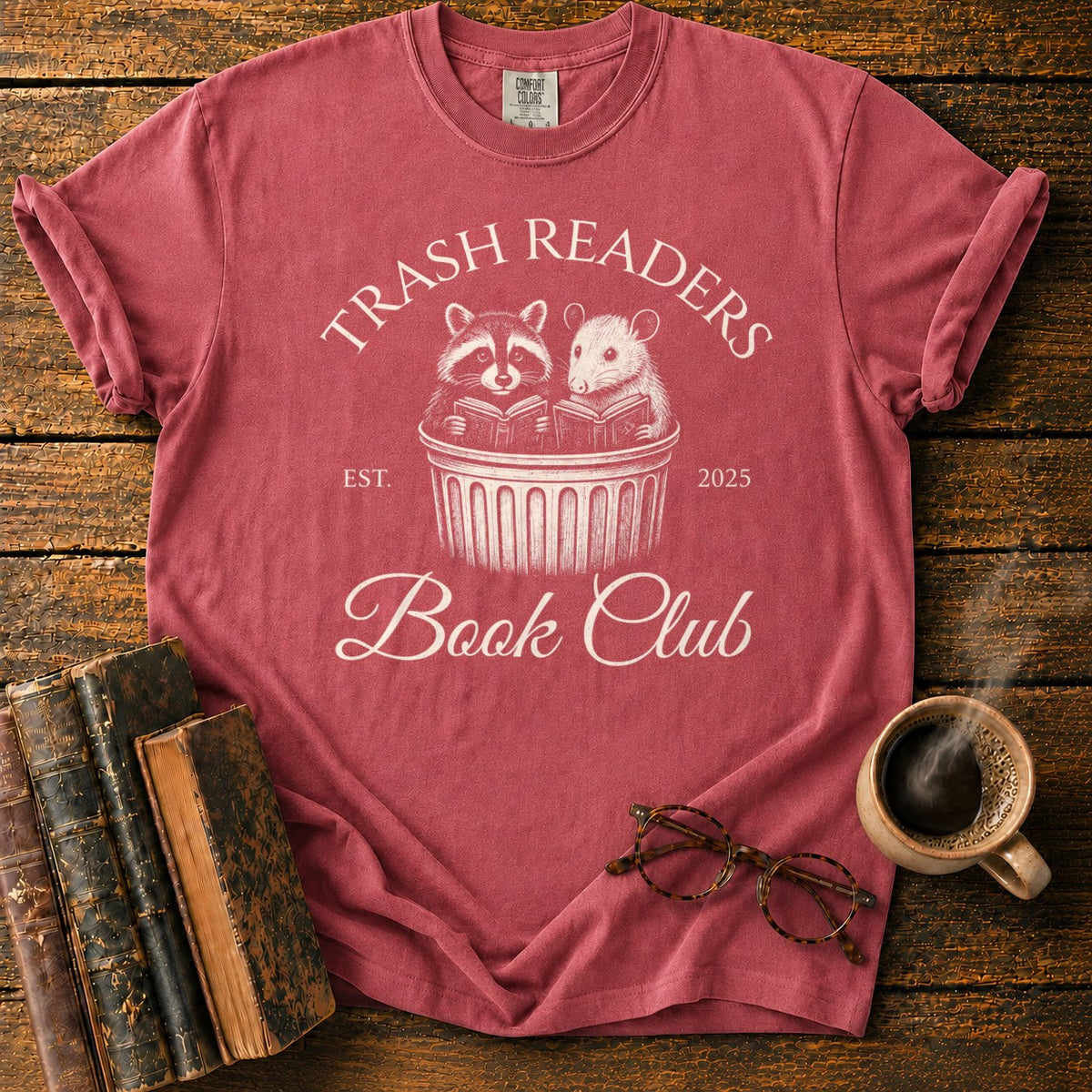 Trash Readers Book Club T-Shirt in Watermelon – BooksThreads