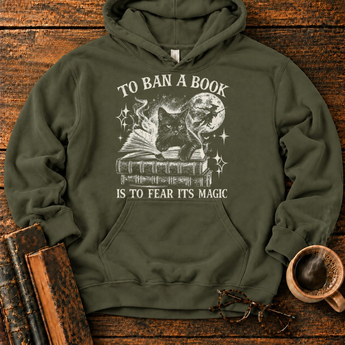 To Ban a Book, Fear Its Magic Hoodie