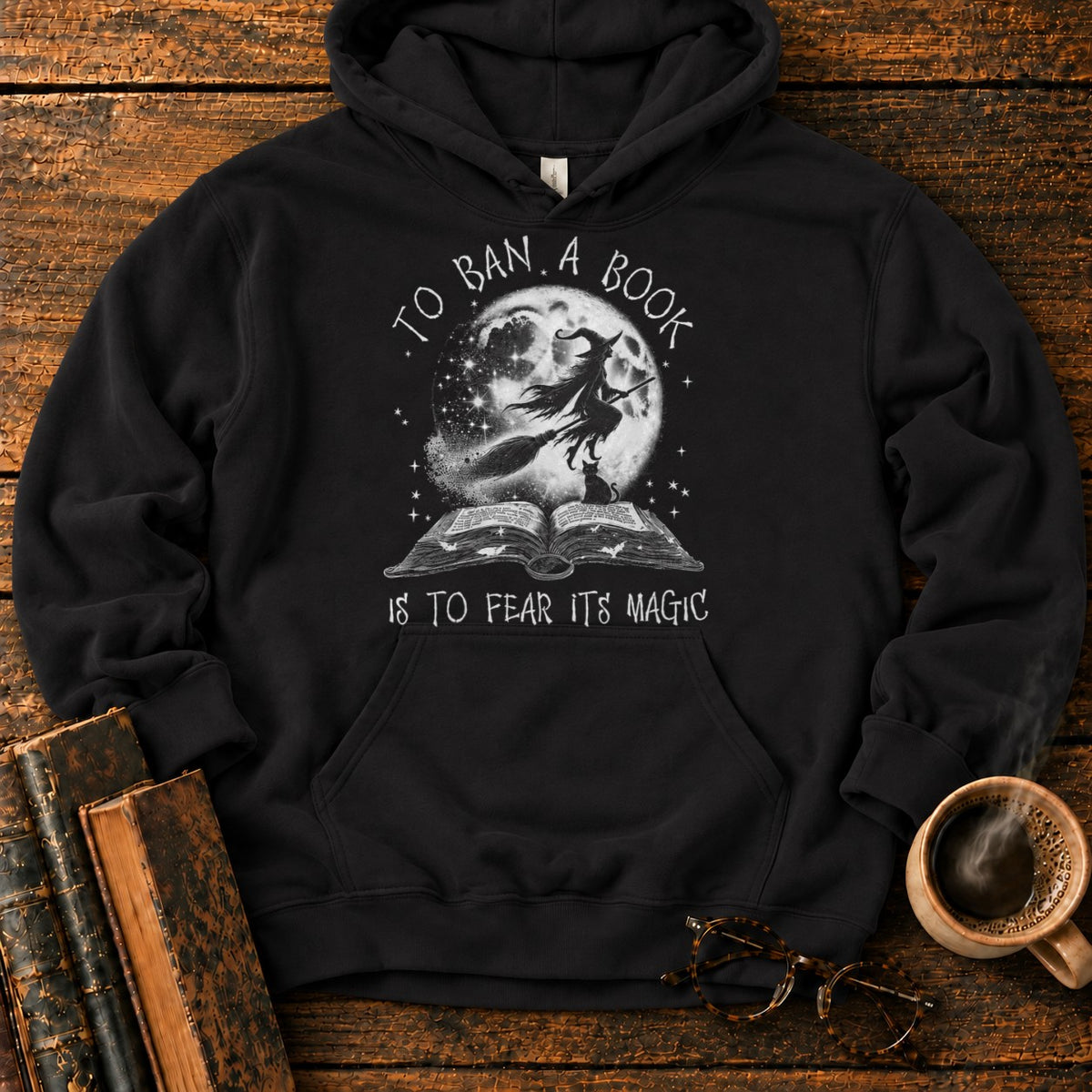 To Ban a Book’s Moonlit Magic Hoodie