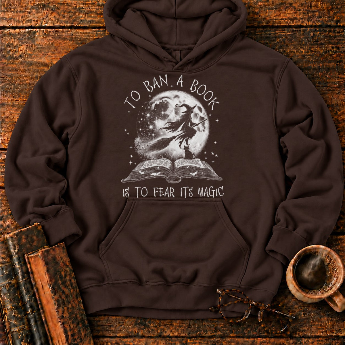 To Ban a Book’s Moonlit Magic Hoodie