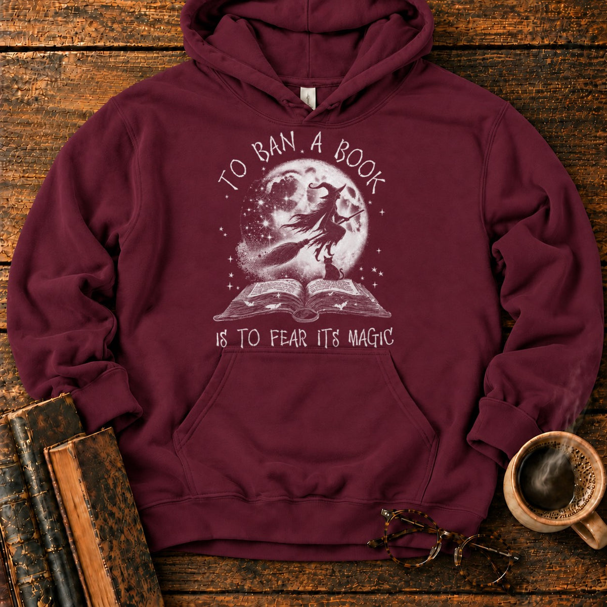 To Ban a Book’s Moonlit Magic Hoodie