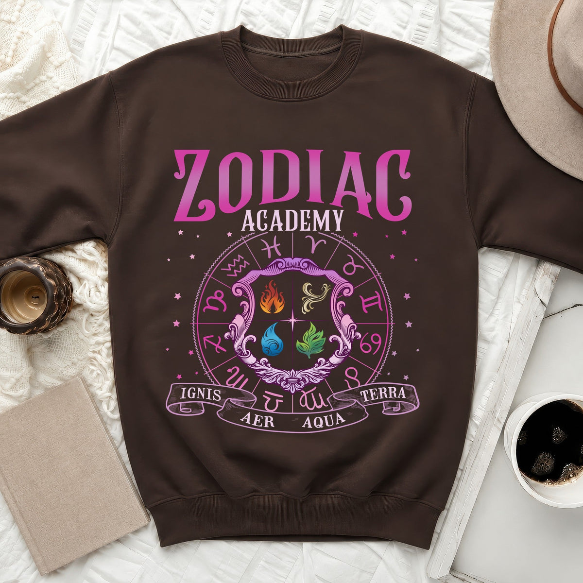Zodiac Academy Crest Sweatshirt